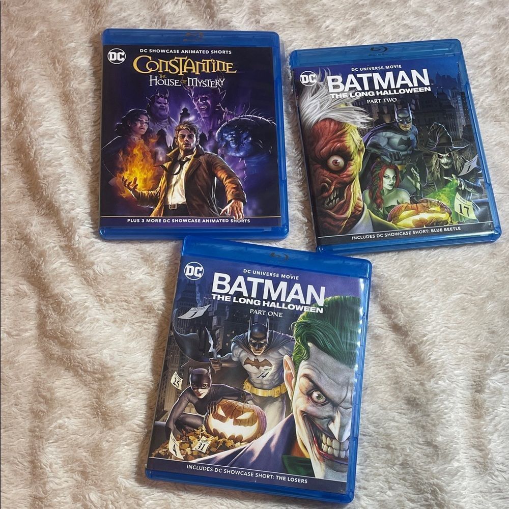 DC Universe Blu-ray Movie Collection -